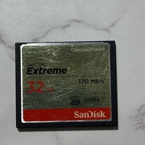 SanDisk 32Gb CompactFlash Card